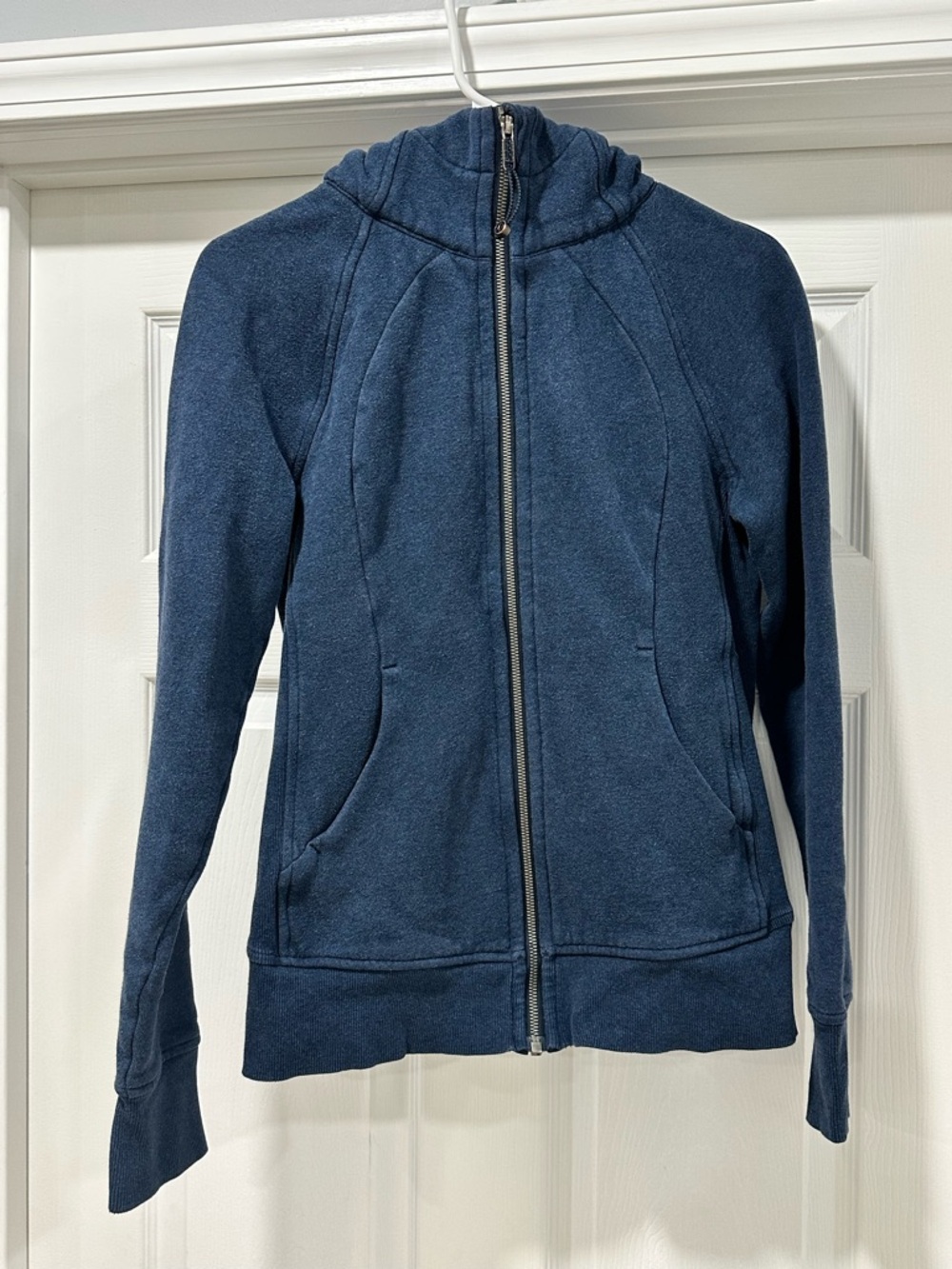 lululemon athletica Zip-Up Hoodie Jacket - Navy Blue